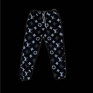 Monogram Fleece Sweatpants